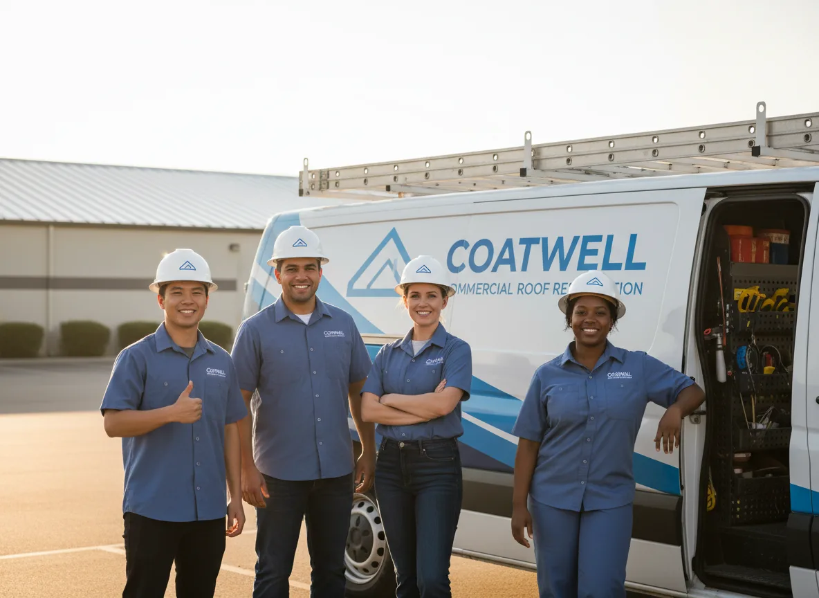 Commercial roof coating company in East Andover, ME